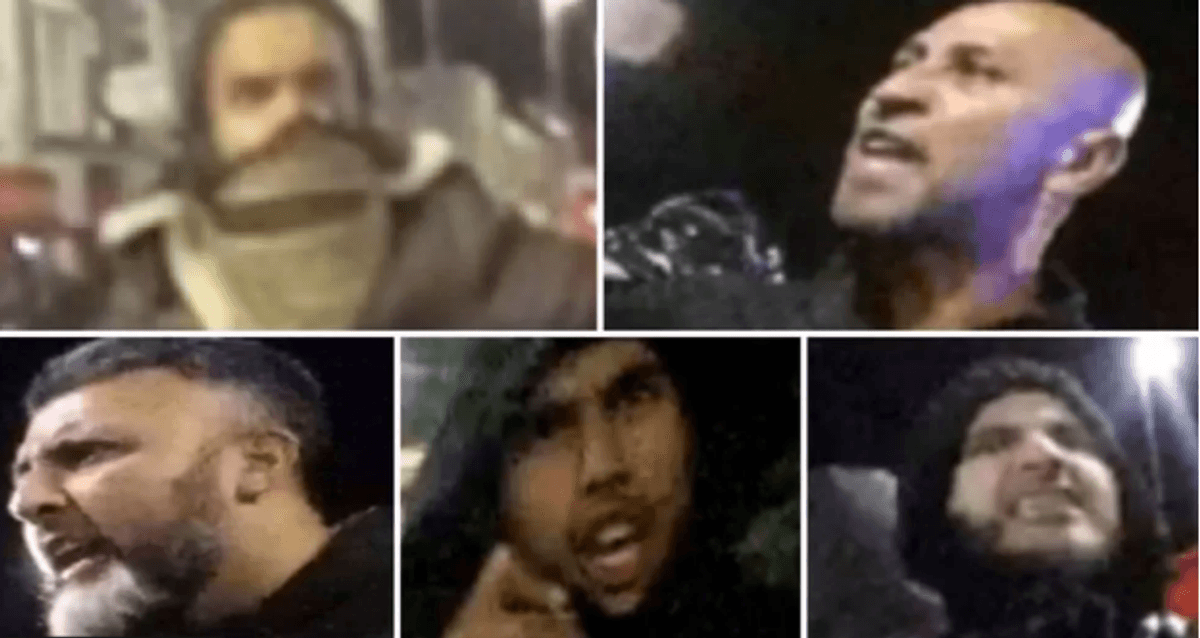 Leicester violence: Police release images of men wanted for questioning
