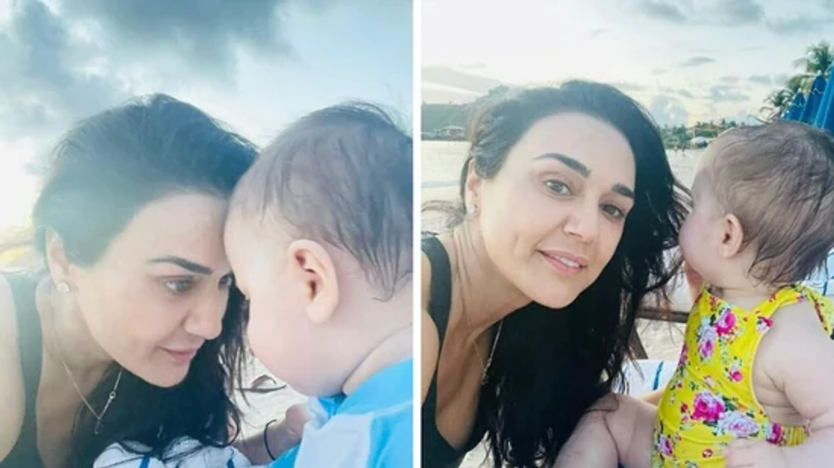 ‘Of all roles I played, nothing comes close to being a mom, says Preity Zinta as she celebrates her twins Jai, Gia’s first birthday