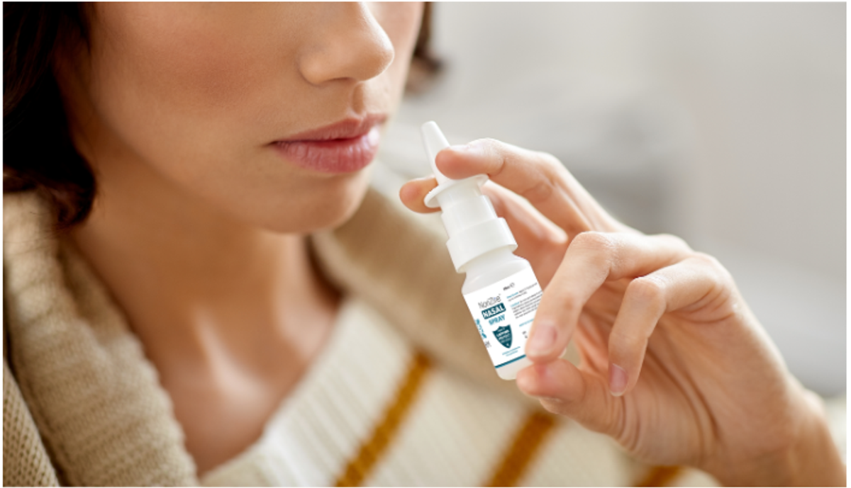 NoriZite nasal spray blocks infection with Omicron variant of Covid-19 in cell culture