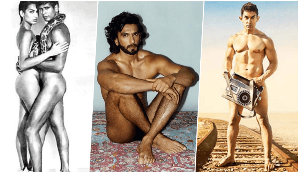 Here’re Indian celebrities who went naked in front of camera before Ranveer Singh