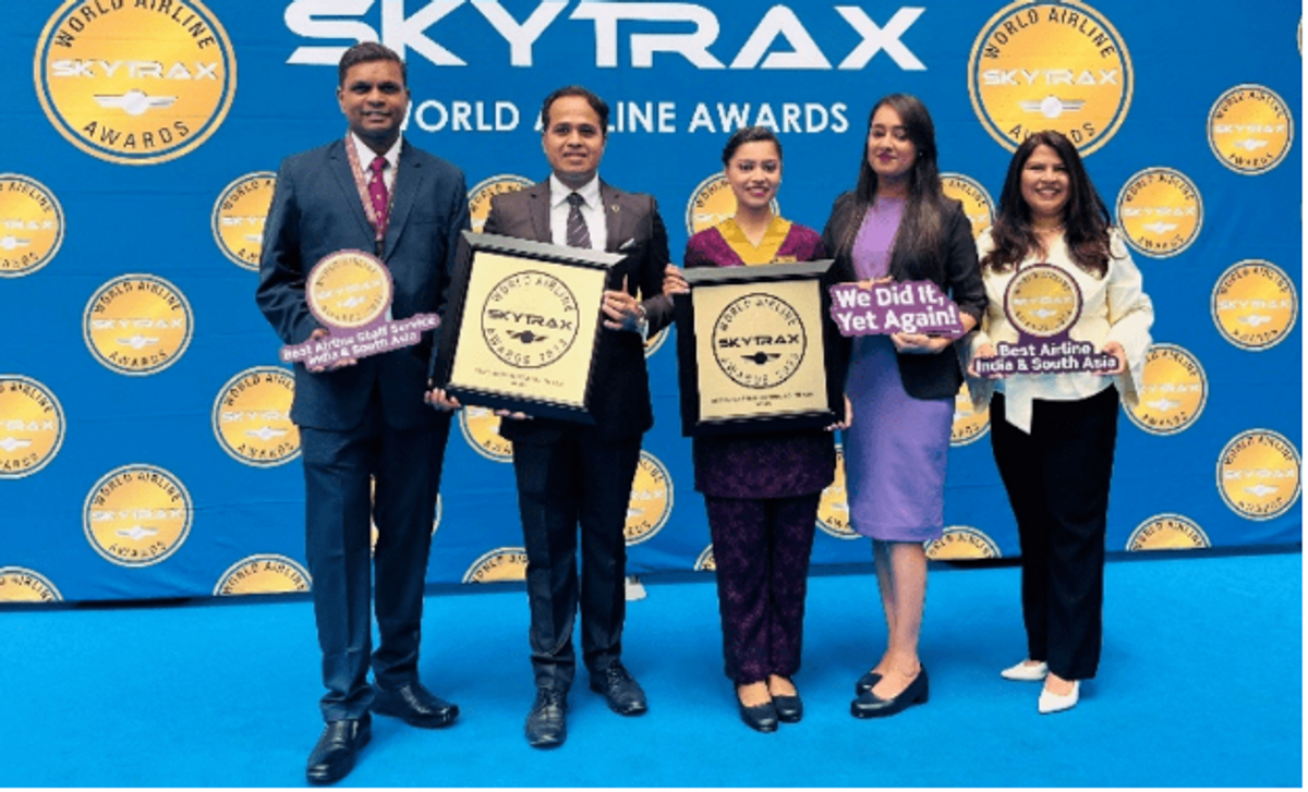 Vistara wins Skytrax’s ‘best airline in India and South Asia’ award