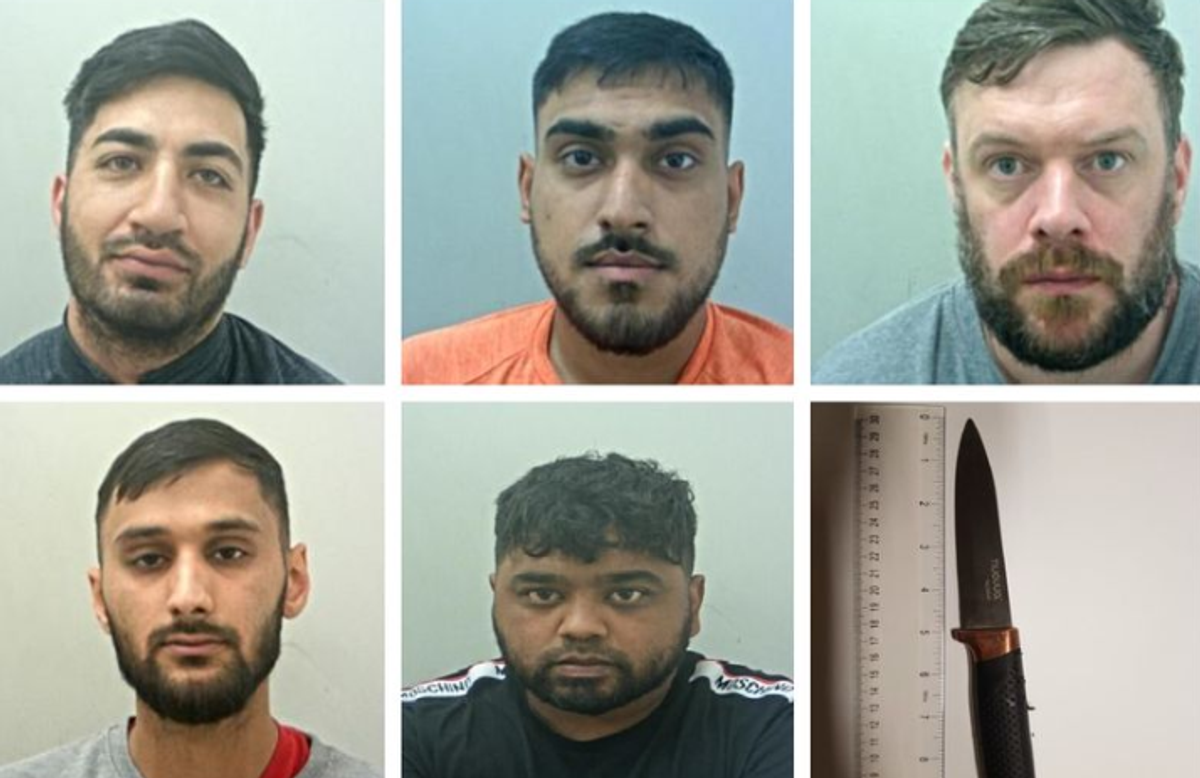 Five drug dealers who flooded East Lancashire with heroin and crack cocaine jailed