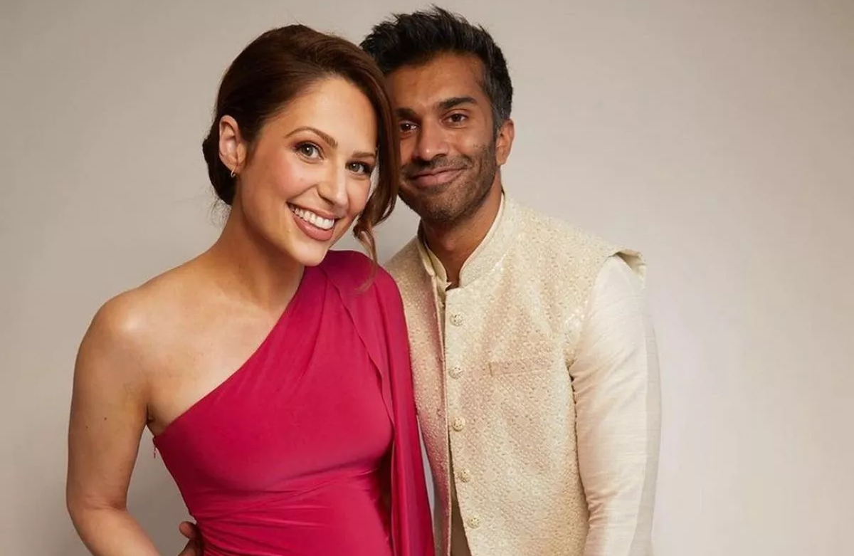 Nicola Thorp welcomes first child with fiancé Nikesh Patel