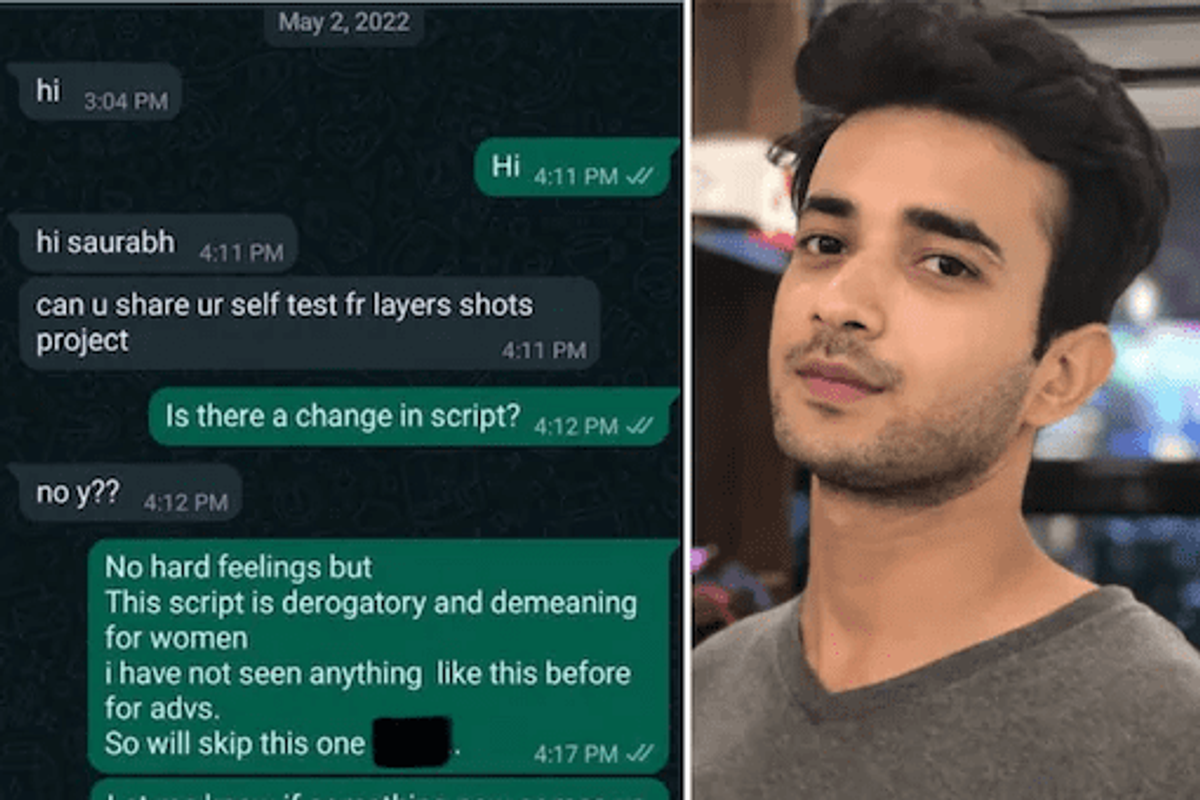 This actor said no to the controversial perfume ad promoting ‘gangrape culture,’ called it ‘derogatory and demeaning for women’