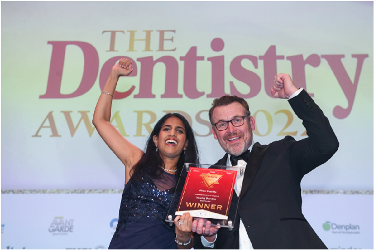 Dr Kiran Shankla wins best young dentist at Dentistry Awards