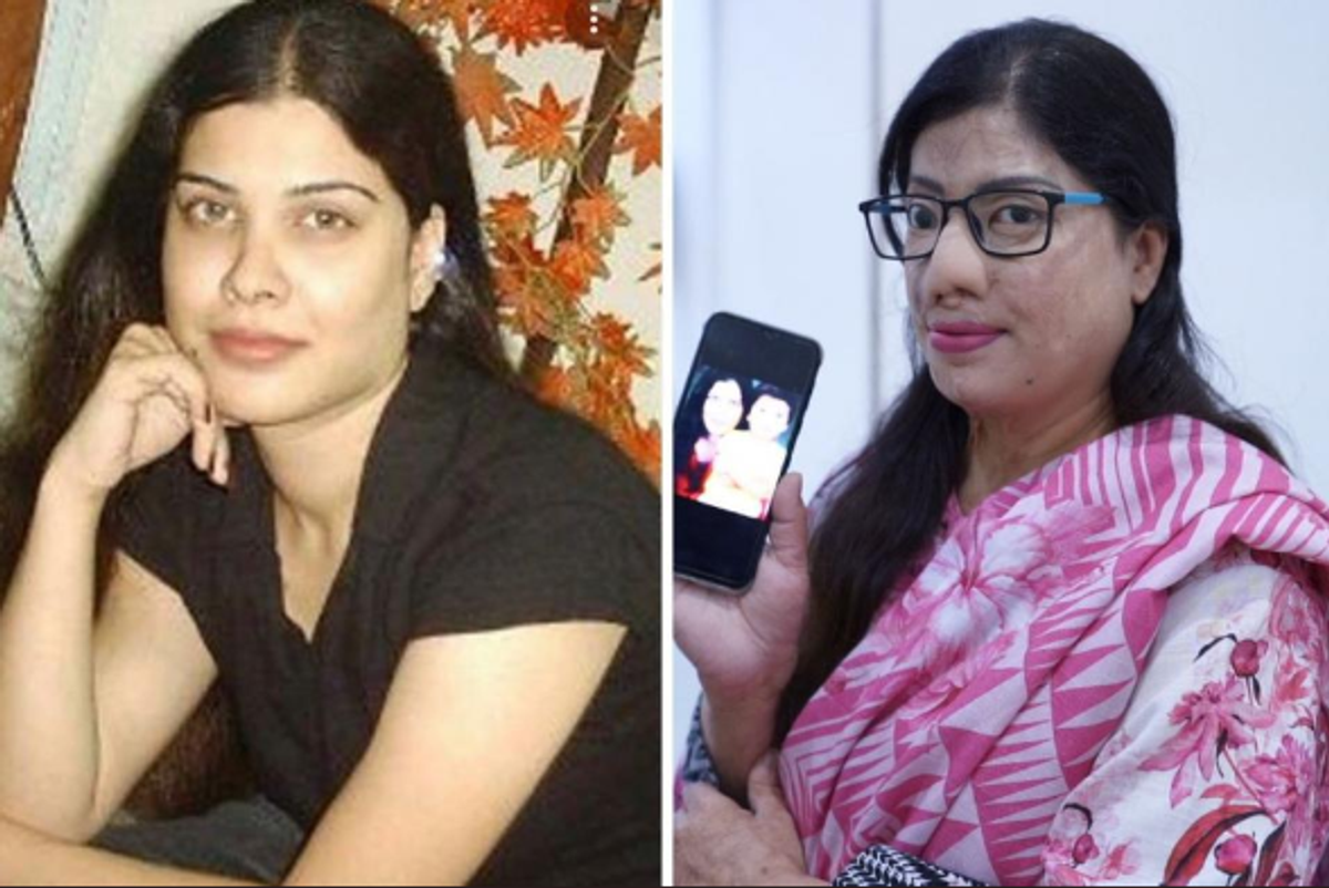 British Pakistani doctor reunites with acid attack victim he helped recover