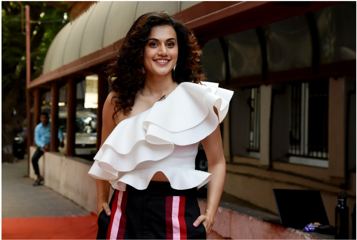 Do you ask a male cricketer who their favourite female player is? Taapsee Pannu bats for more recognition for women’s cricket