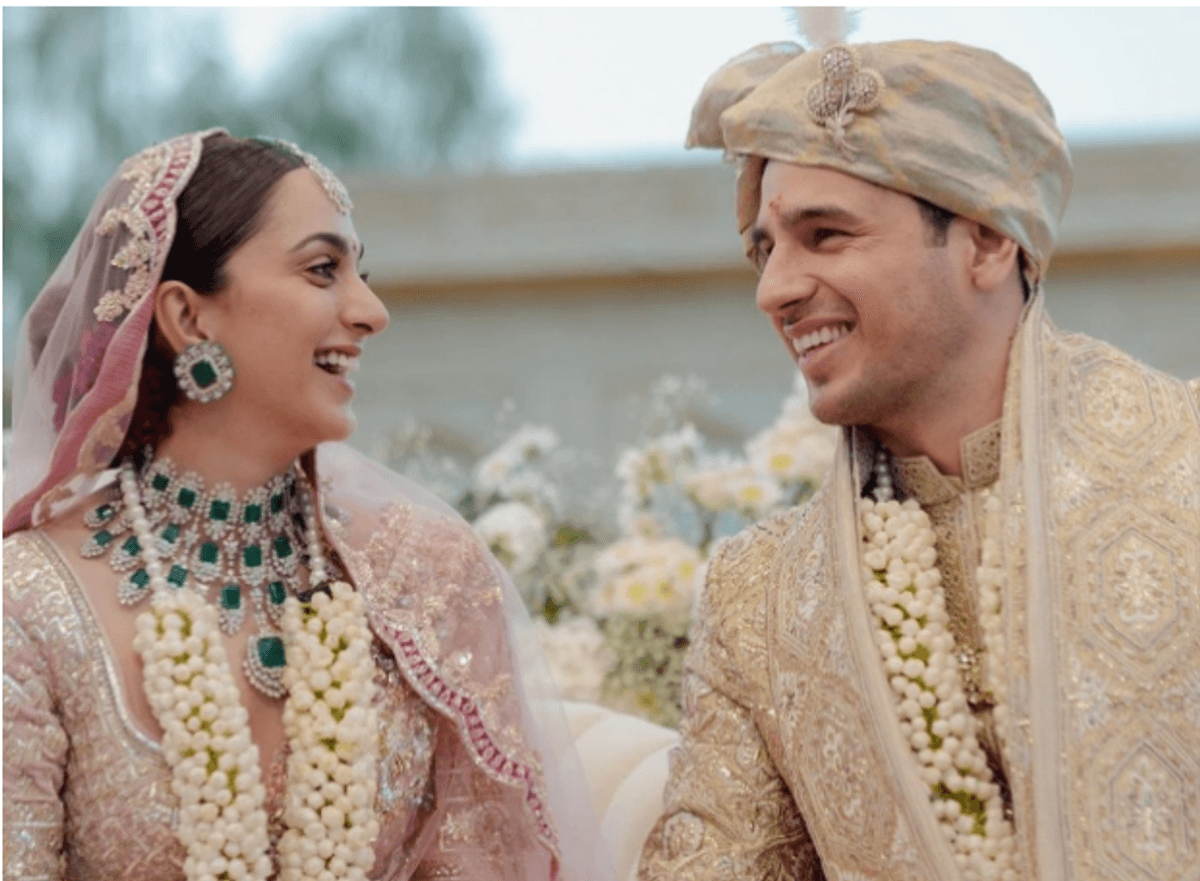 Decoding Sidharth Malhotra, Kiara Advani’s dreamy wedding look