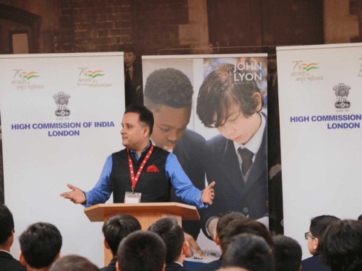 John Lyon School hosts Indian High Commission officials