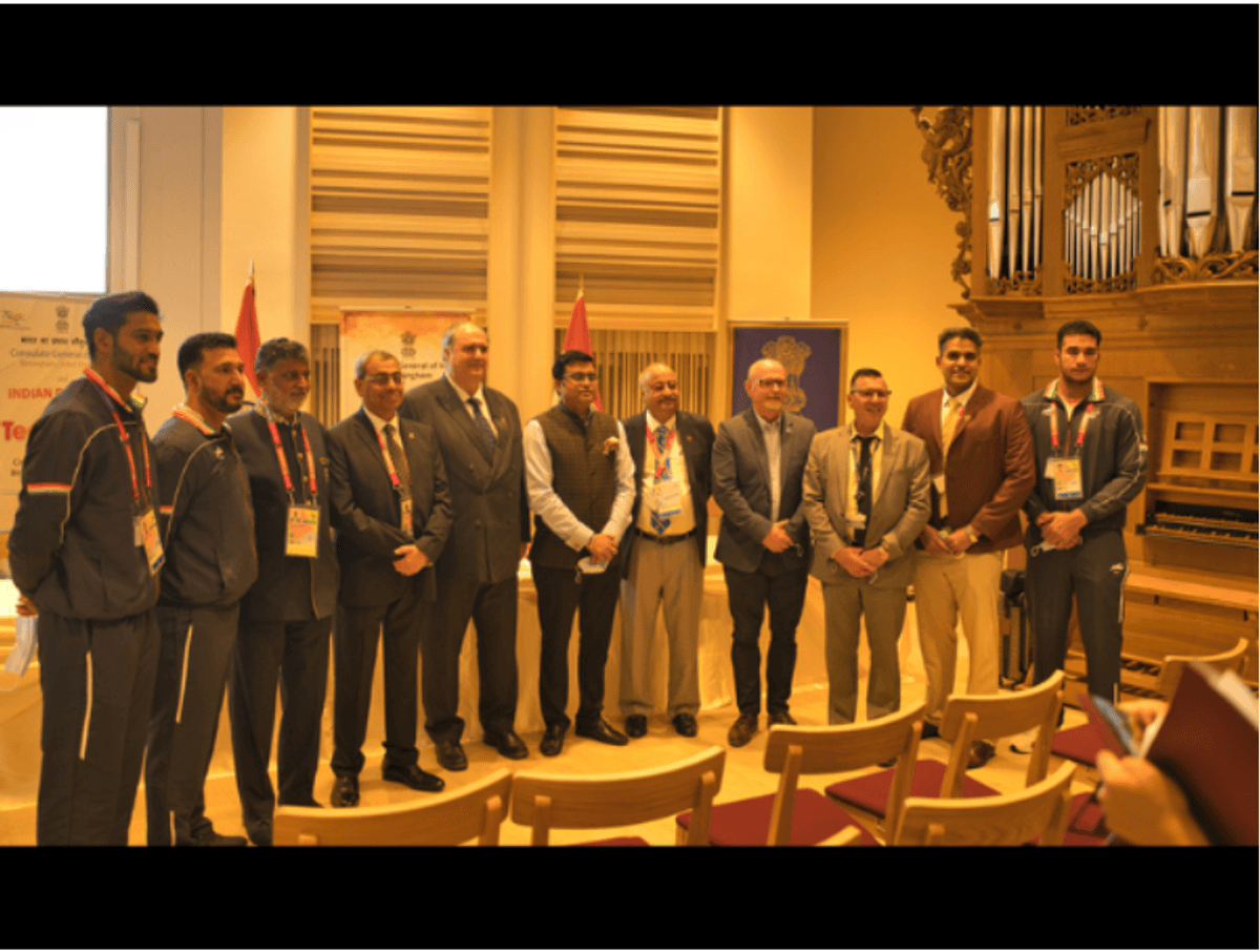 Team India receive special Birmingham welcome ahead of Commonwealth Games 2022