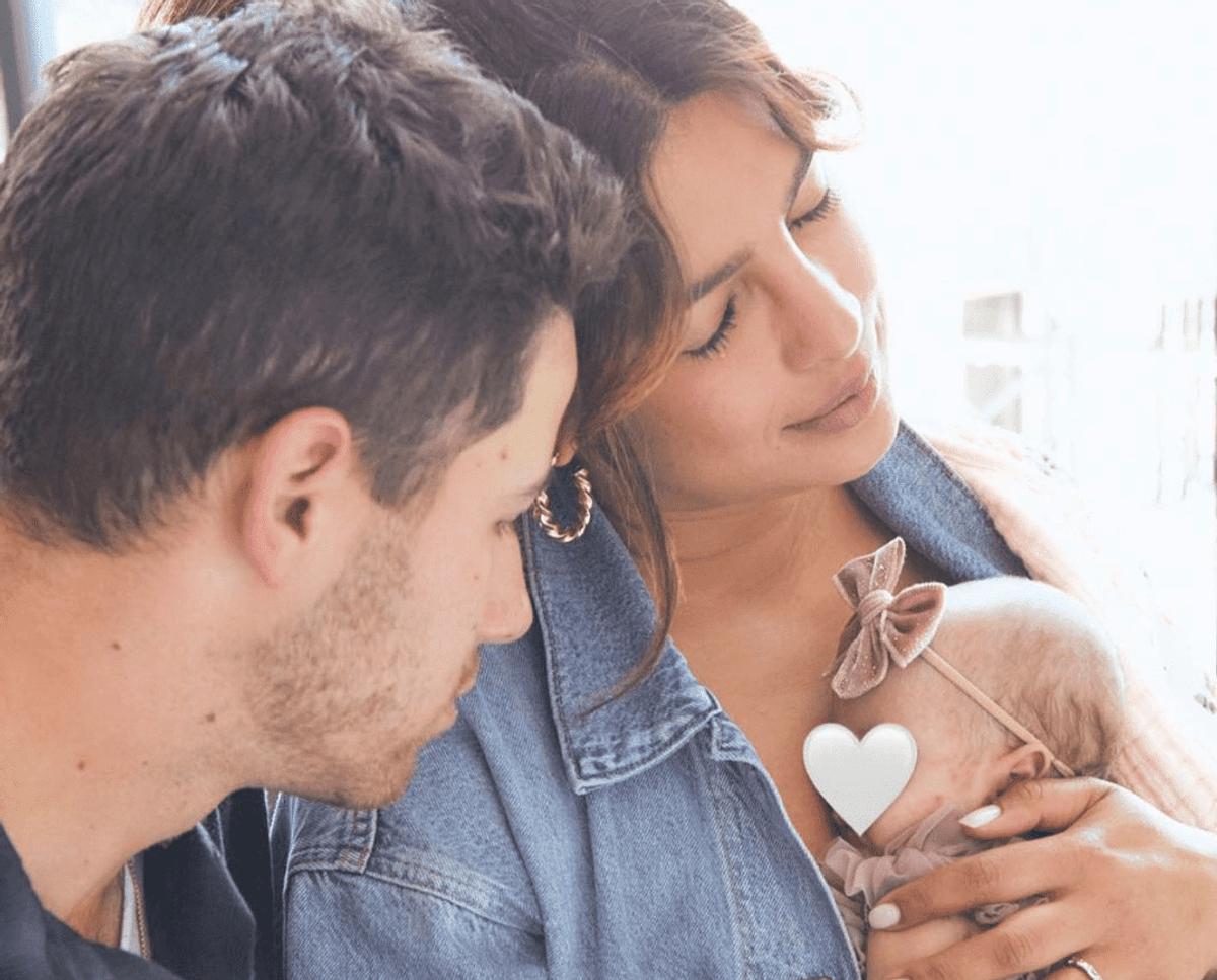 Priyanka Chopra and Nick Jonas share first photo of daughter Malti