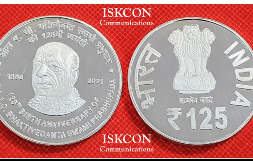 Modi releases coin to mark ISKCON founder's anniversary