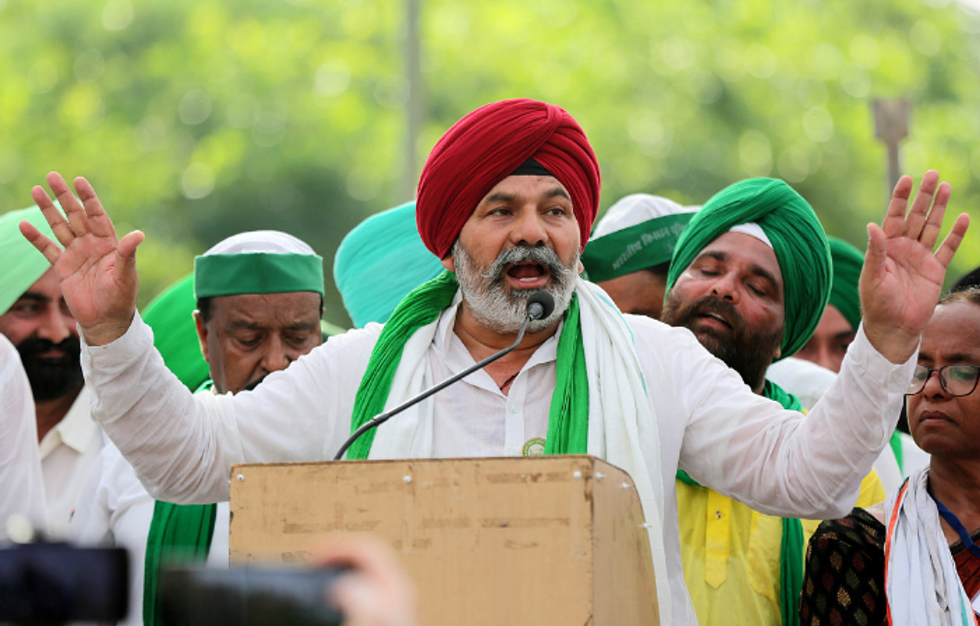 Indian farm leader asks Biden to discuss farm laws with Modi