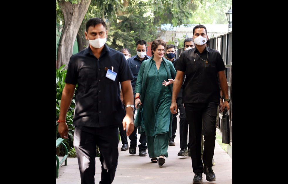 UP elections 2022: Congress plays gender card against BJP's caste