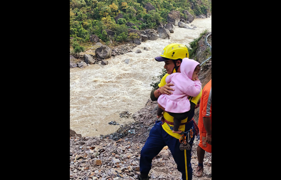 Floods, landslides kill over 100 in India, Nepal