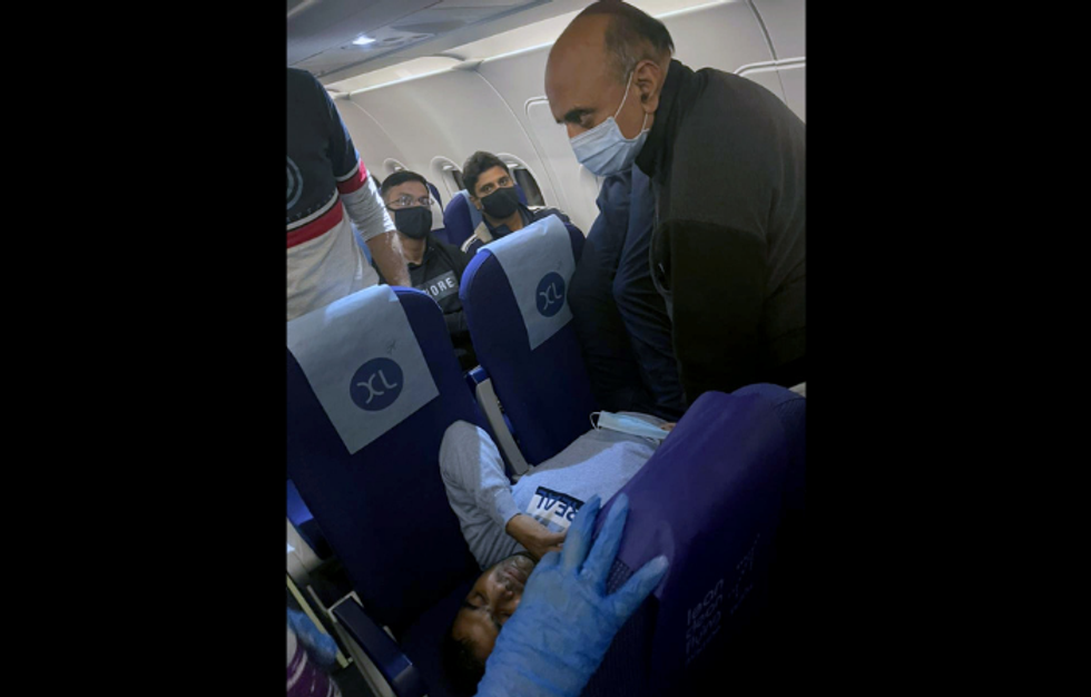 Modi praises doctor minister for helping co-passenger mid air
