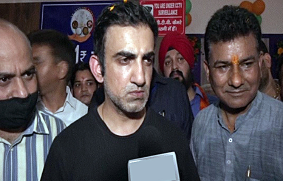 BJP MP Gautam Gambhir receives threat email again