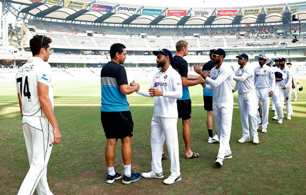Mumbai Test: India rout New Zealand by 372 runs to win series