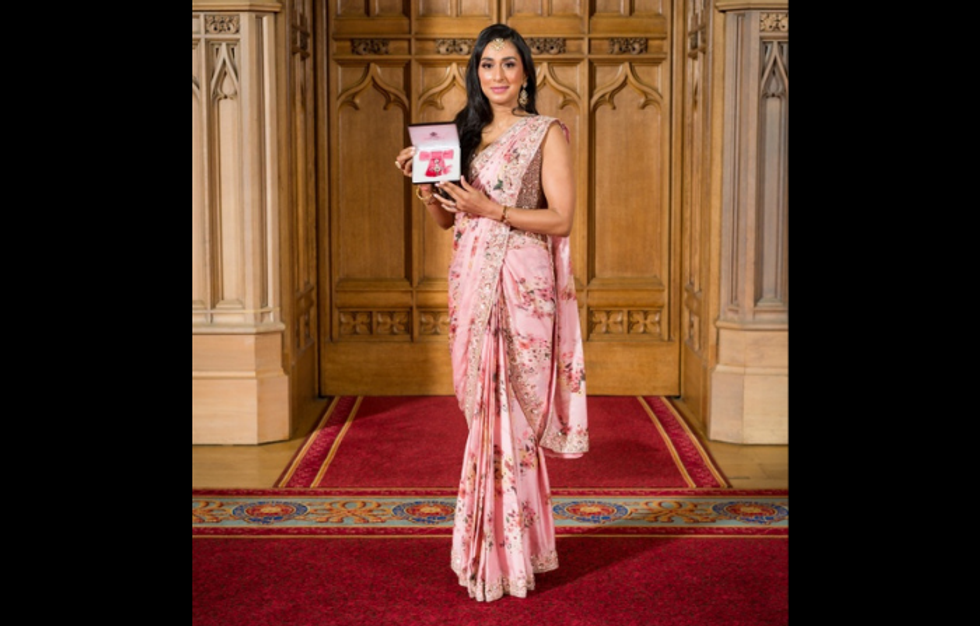 British Asian wellness coach Lavina Mehta awarded MBE for Covid-time services