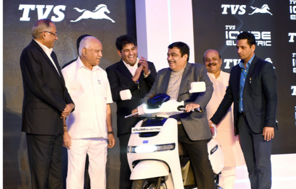 TVS Motor, BMW Motorrad join hands to make EVs
