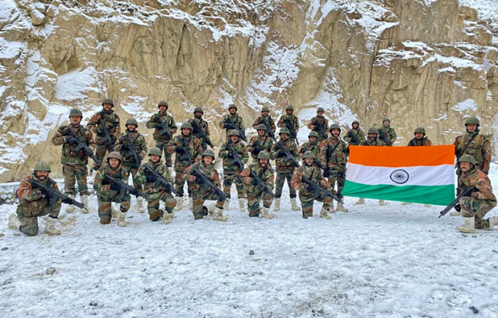 Message to China? Indian Army unfurls Tricolour in Galwan Valley on New Year