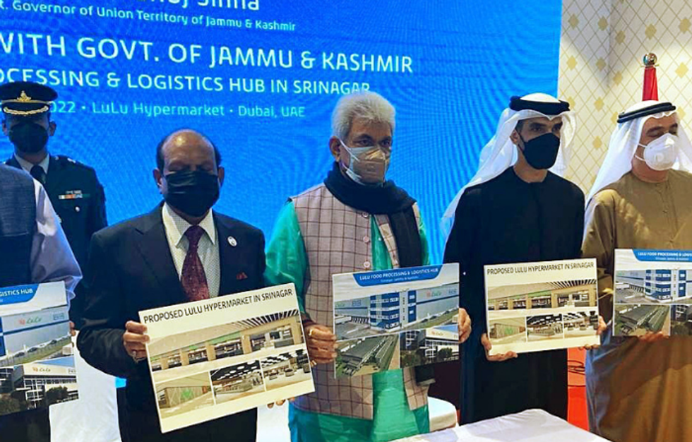 J&K-LuLu Group deal on food processing, logistics hub