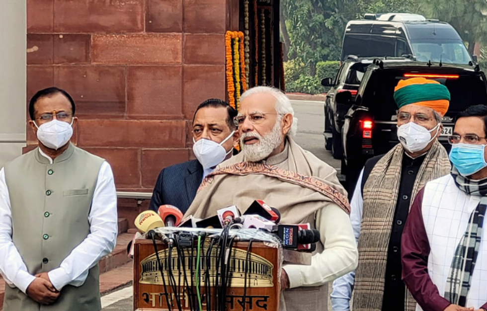 Modi appeals for fruitful budget session