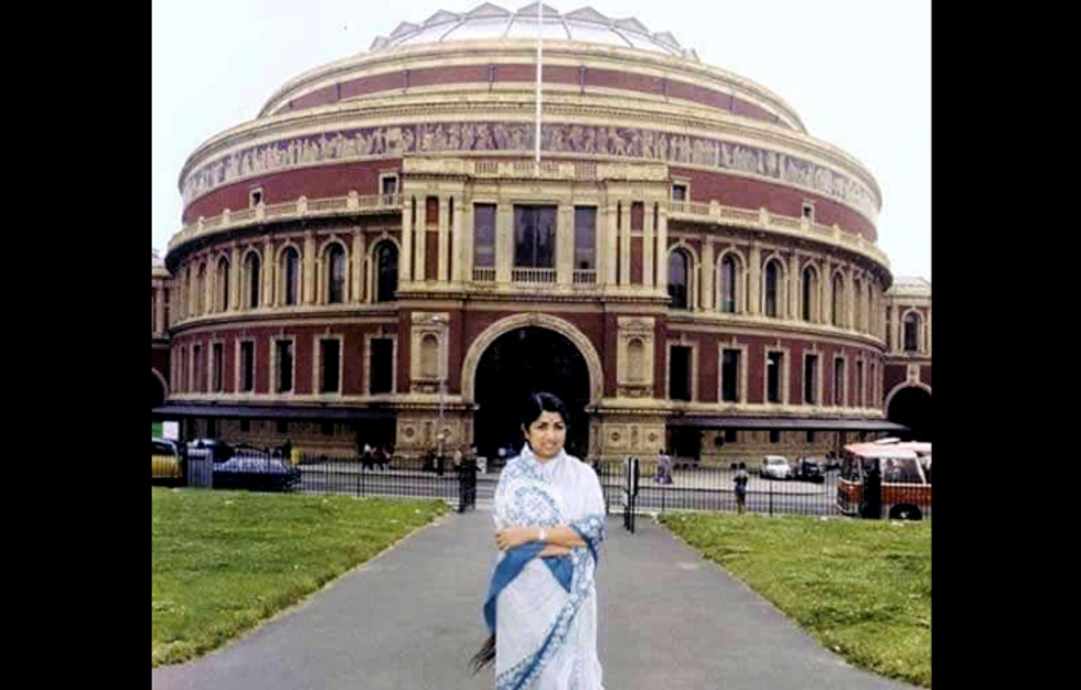 Lata Mangeshkar: 1st Indian to perform at London's Royal Albert Hall