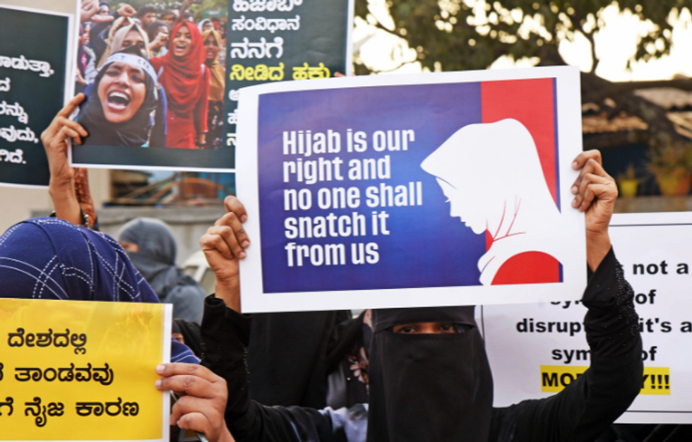 Karnataka hijab row: High schools, colleges shut for 3 days