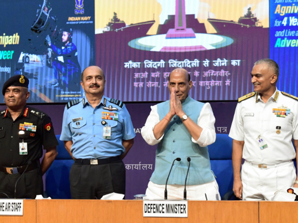 Amid protests, India to kick off 'Agnipath' recruitment process