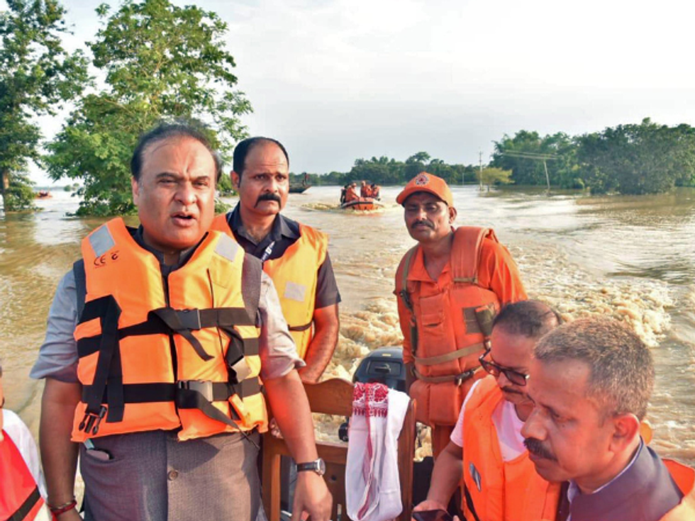 Modi mocked after he praises Assam CM Himanta Sarma for flood work: 'No sir, CM in hotel with Sena MLAs'