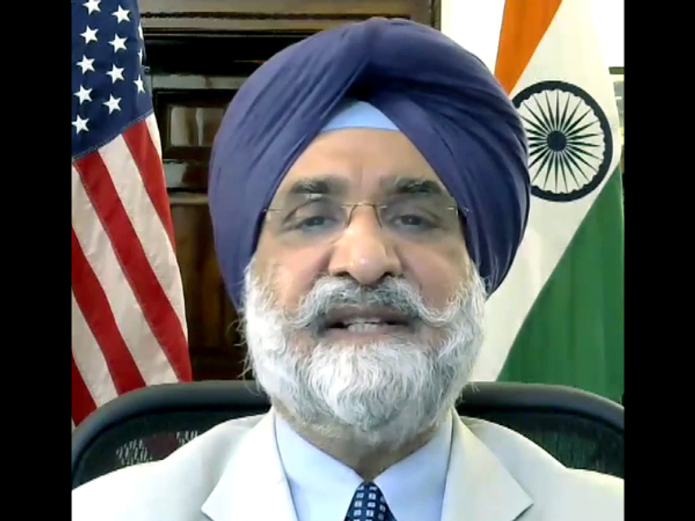 Green finance could be highlight of growing India-US ties: Indian envoy Sandhu