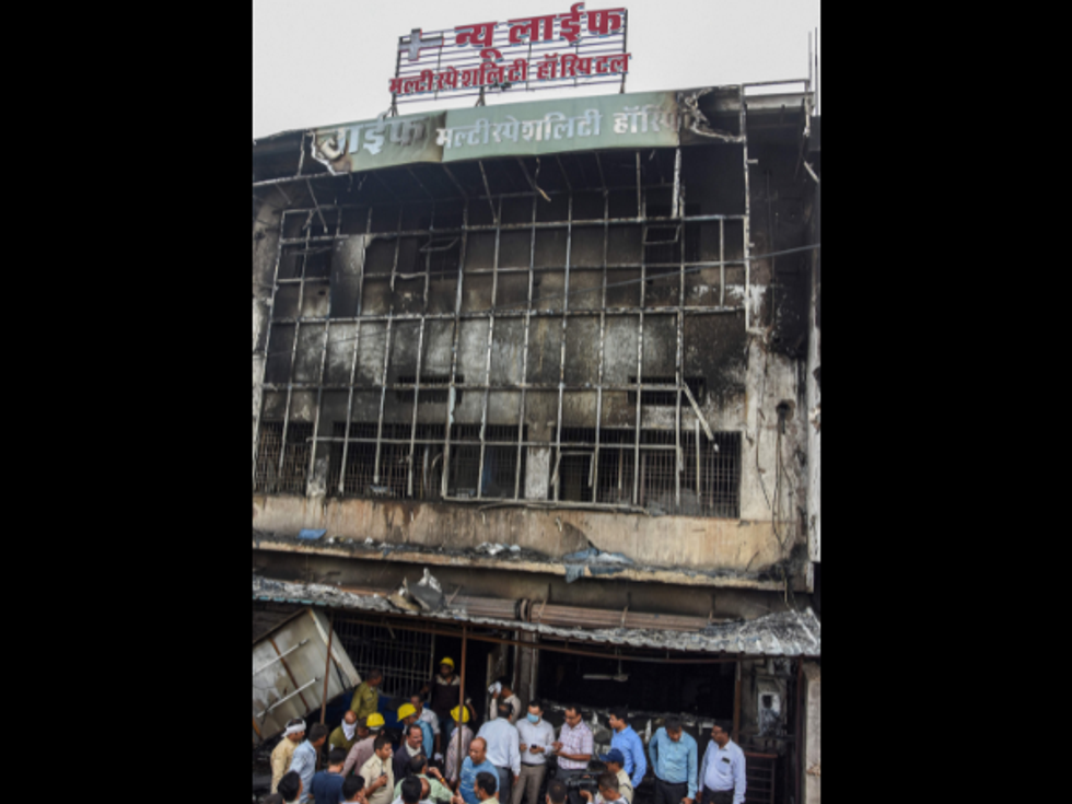 Madhya Pradesh: At least 10 dead as massive fire breaks out in hospital