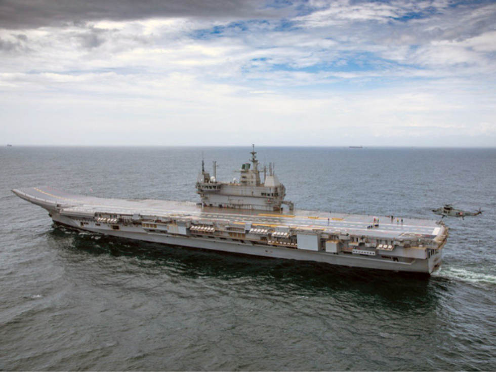 How India's first home-built aircraft carrier INS Vikrant has surprised even fussy rival China