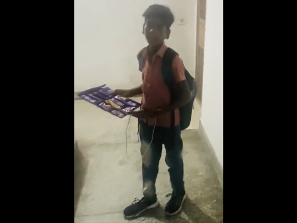 WATCH: 7-year-old Indian boy delivers food after father has accident, impresses Twitter