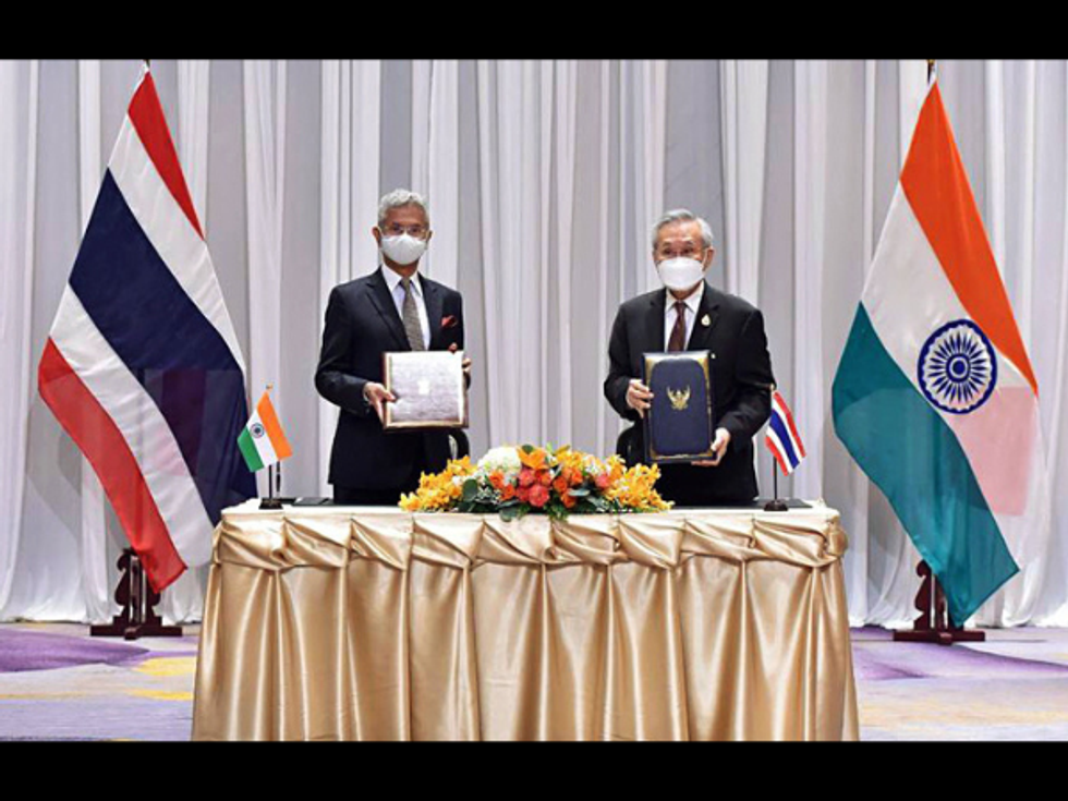 India, Thailand review progress in defence, trade, tourism