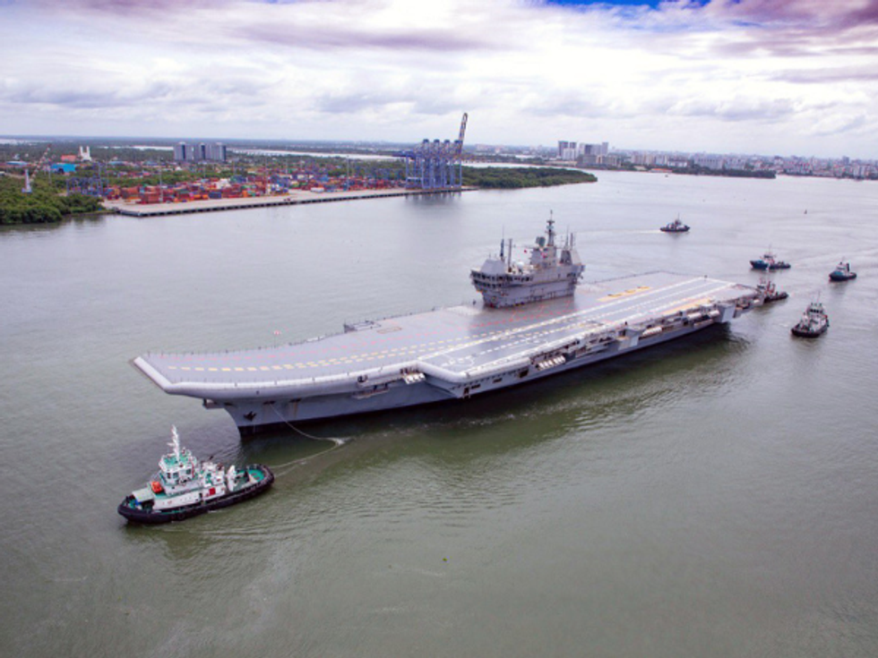 Modi to commission India's 1st home-made aircraft carrier IAC Vikrant on September 2
