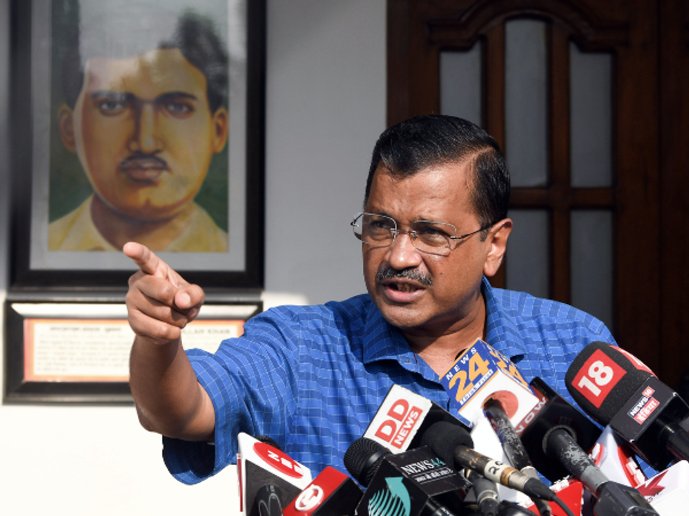 AAP protests over conspiracy to 'assassinate' Arvind Kejriwal