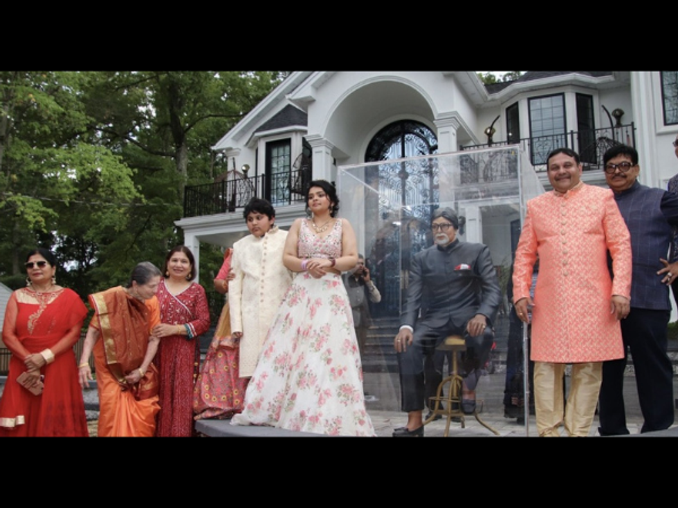 Indian-American family, die-hard fan of Amitabh Bachchan, installs actor's life-size statue at home