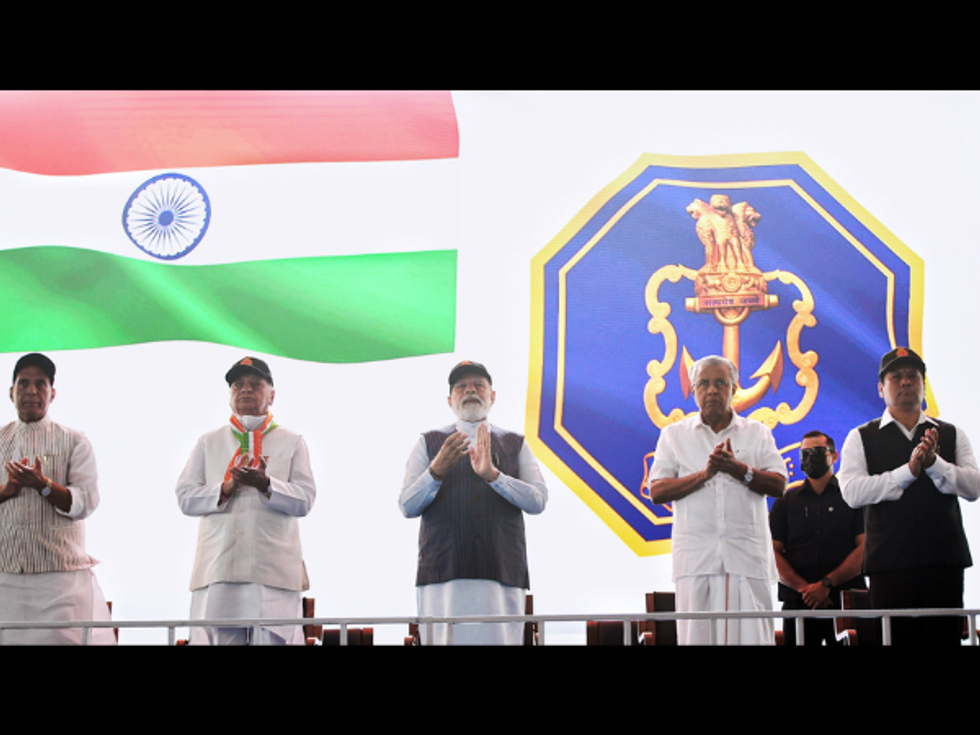 PM Modi says 'sign of slavery replaced' as Indian Navy gets new ensign inspired by Chhatrapati Shivaji