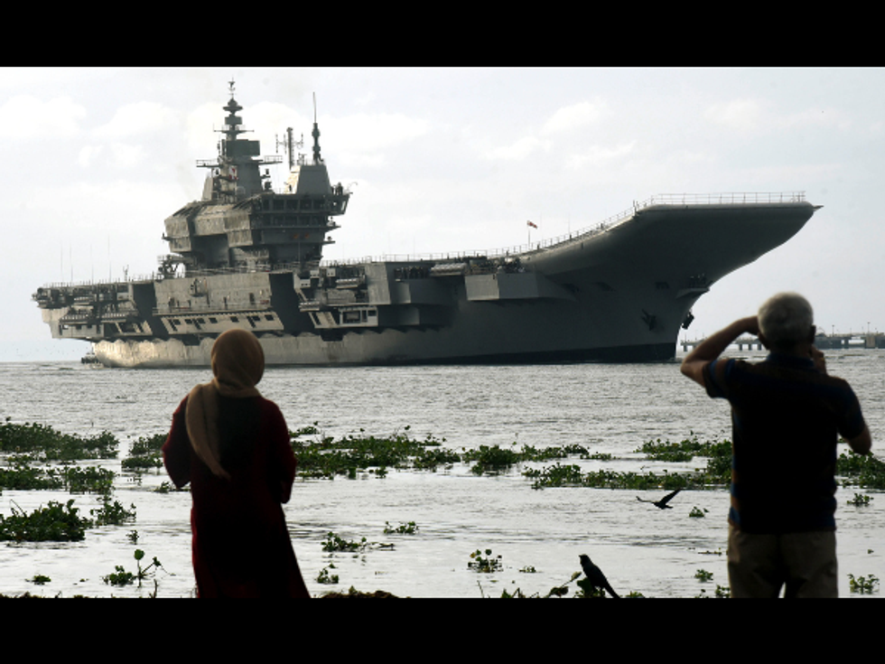 Modi commissions India's 1st indigenous aircraft carrier IAC Vikrant