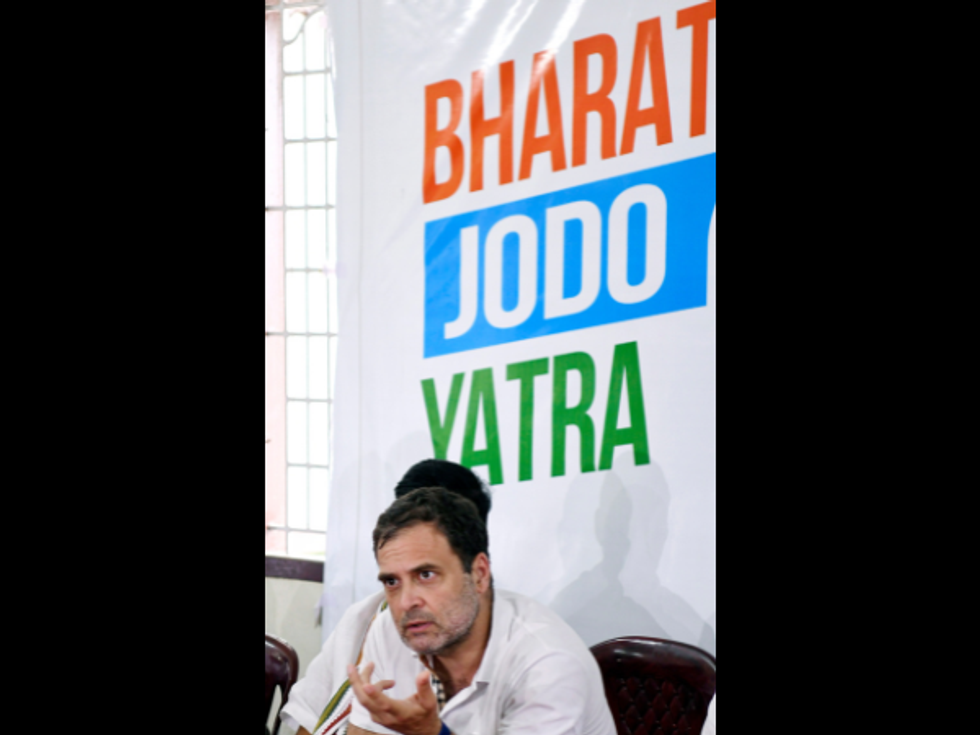 Massive row after Rahul Gandhi meets 'anti-Hindu' priest who says 'Jesus is real God'