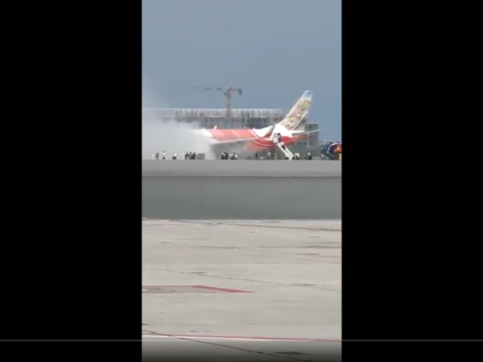 Air India Express plane catches fire before take-off in Muscat airport; all passengers evacuated