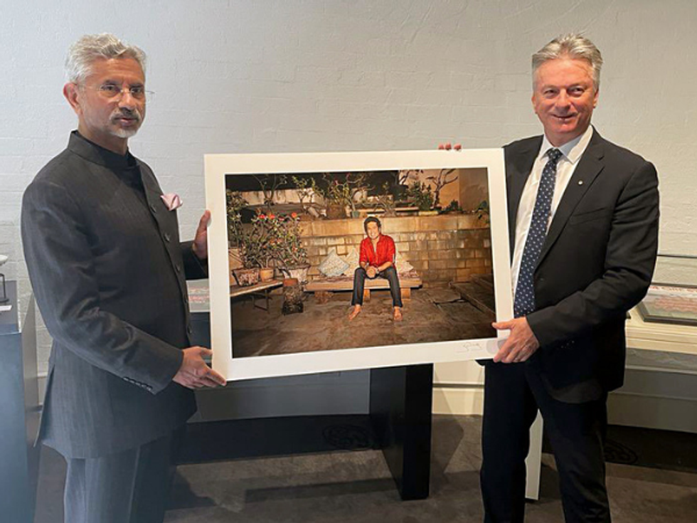 When Indian foreign minister chose to engage in cricket talks with Australian icon Steve Waugh