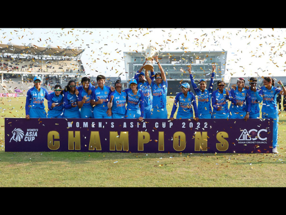 India women hammer Sri Lanka by 8 wickets to clinch 7th Asia Cup crown in cricket