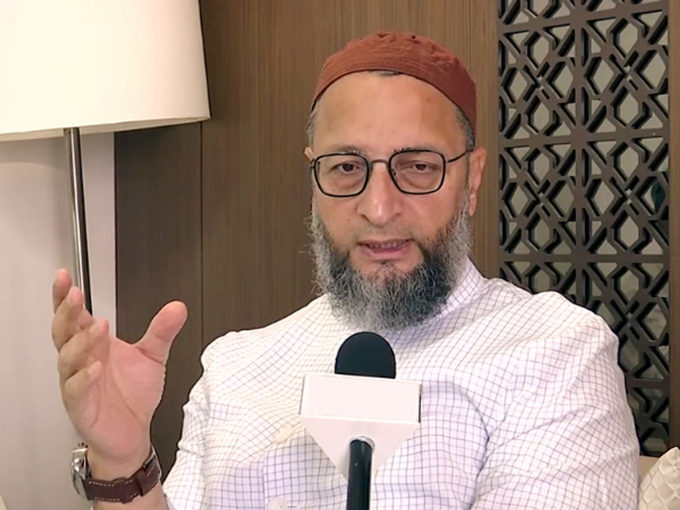 Want to see hijab-wearing woman as India's PM, says country's top Muslim leader Owaisi