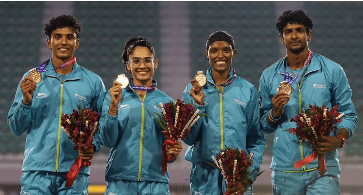 India finish third at Asian Athletics meet after Japan, China; bag 27 medals