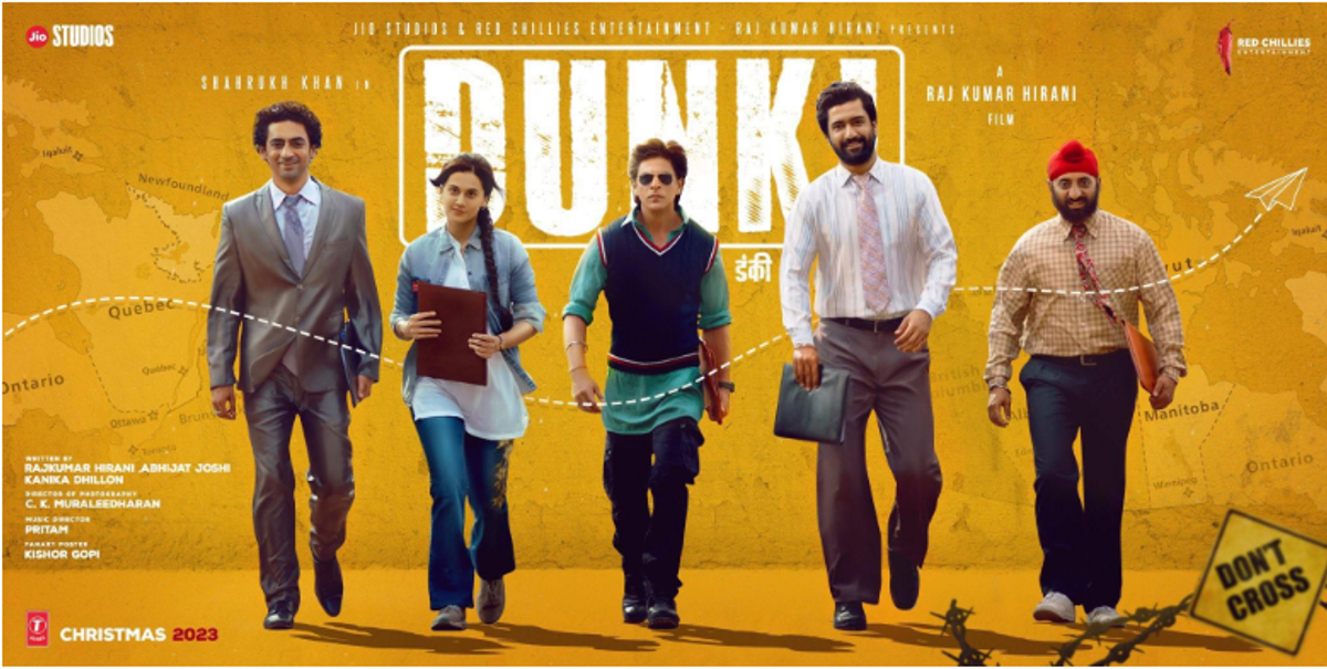 Shah Rukh Khan's ‘Dunki’ crosses £40m mark globally