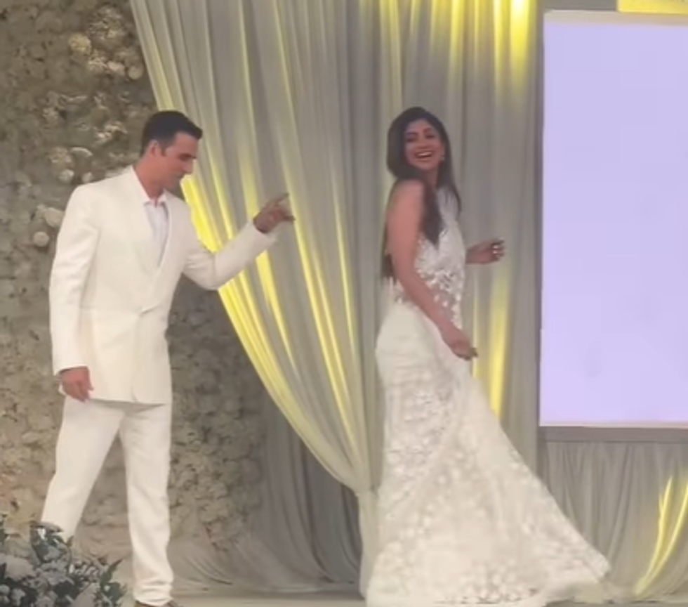 Akshay Kumar and Shilpa Shetty recreate 'Chura Ke Dil Mera,' fans react with nostalgia and humour | Watch video