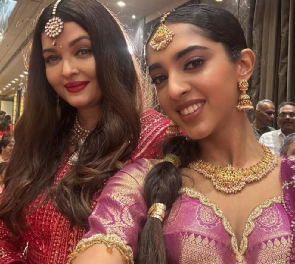 Aishwarya Rai Bachchan attends family wedding amid divorce rumors, Abhishek Bachchan’s absence sparks speculation